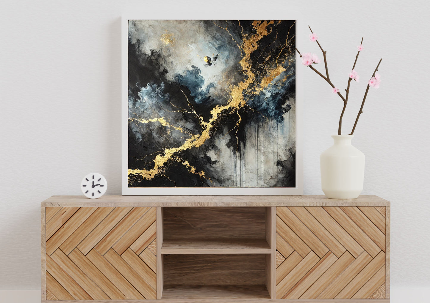 Eclipsed Reverie (30 in by 30 in) Wall Art Digital