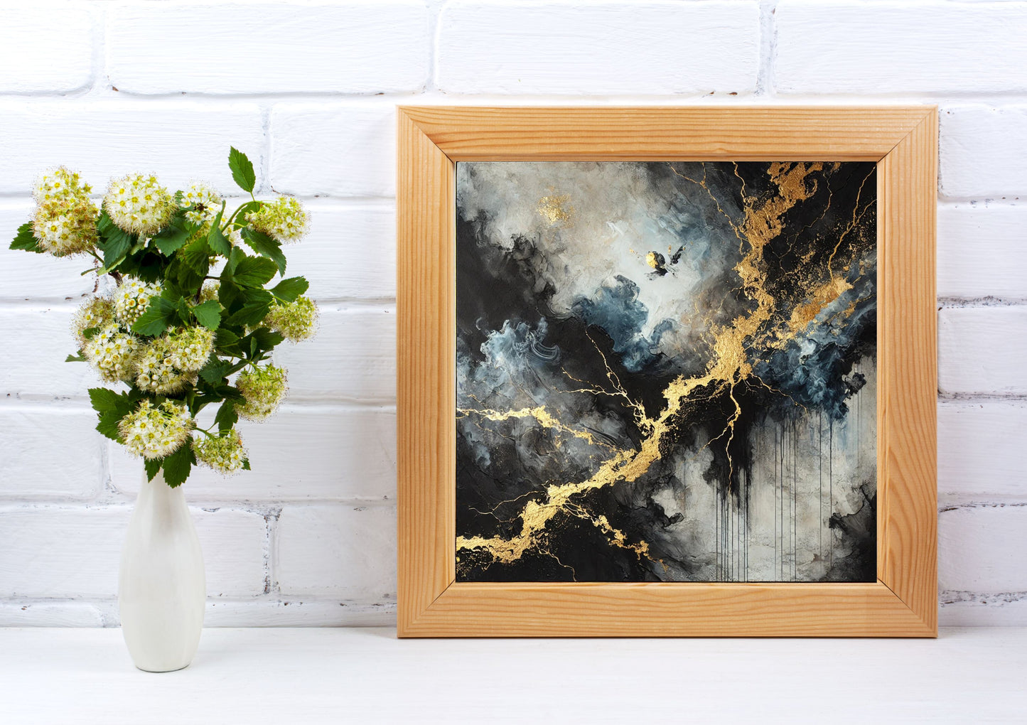 Eclipsed Reverie (30 in by 30 in) Wall Art Digital