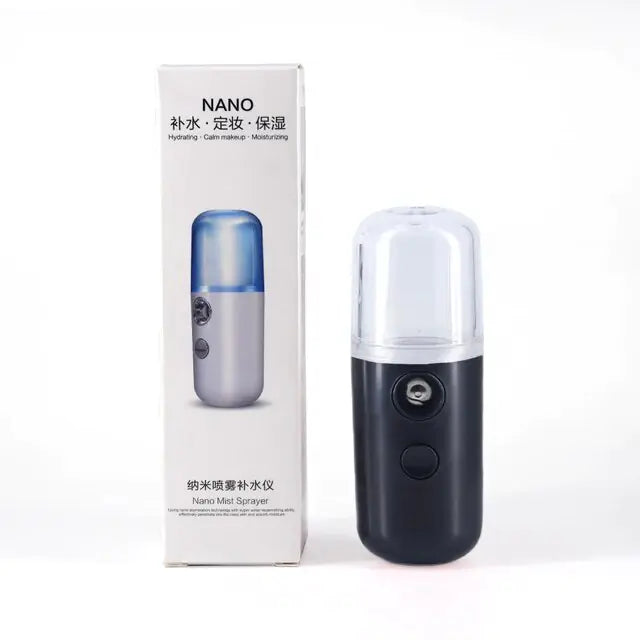 Instant Hydration Anywhere with Our Mini Facial Humidifier