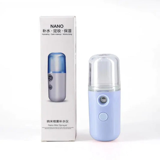 Instant Hydration Anywhere with Our Mini Facial Humidifier