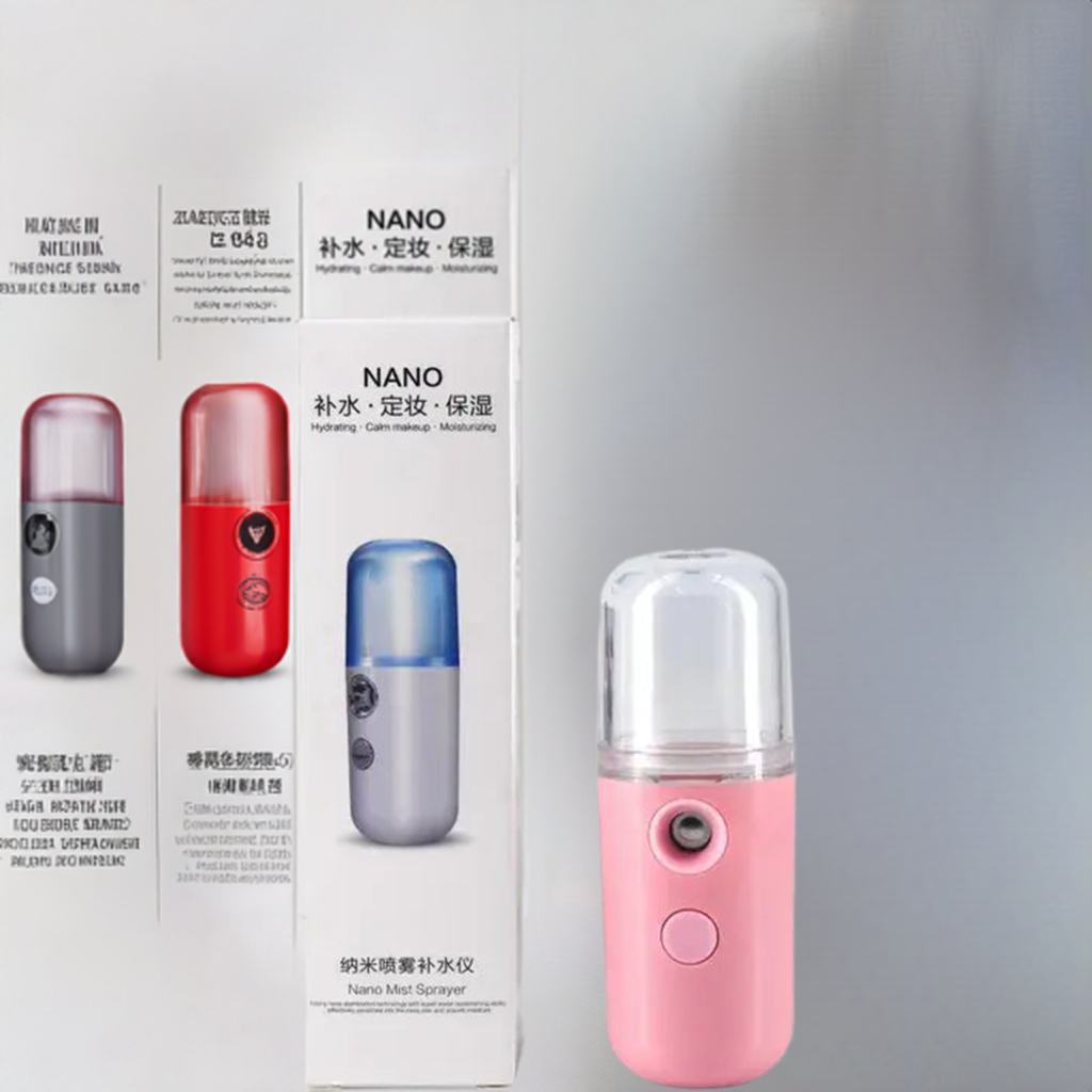 Instant Hydration Anywhere with Our Mini Facial Humidifier