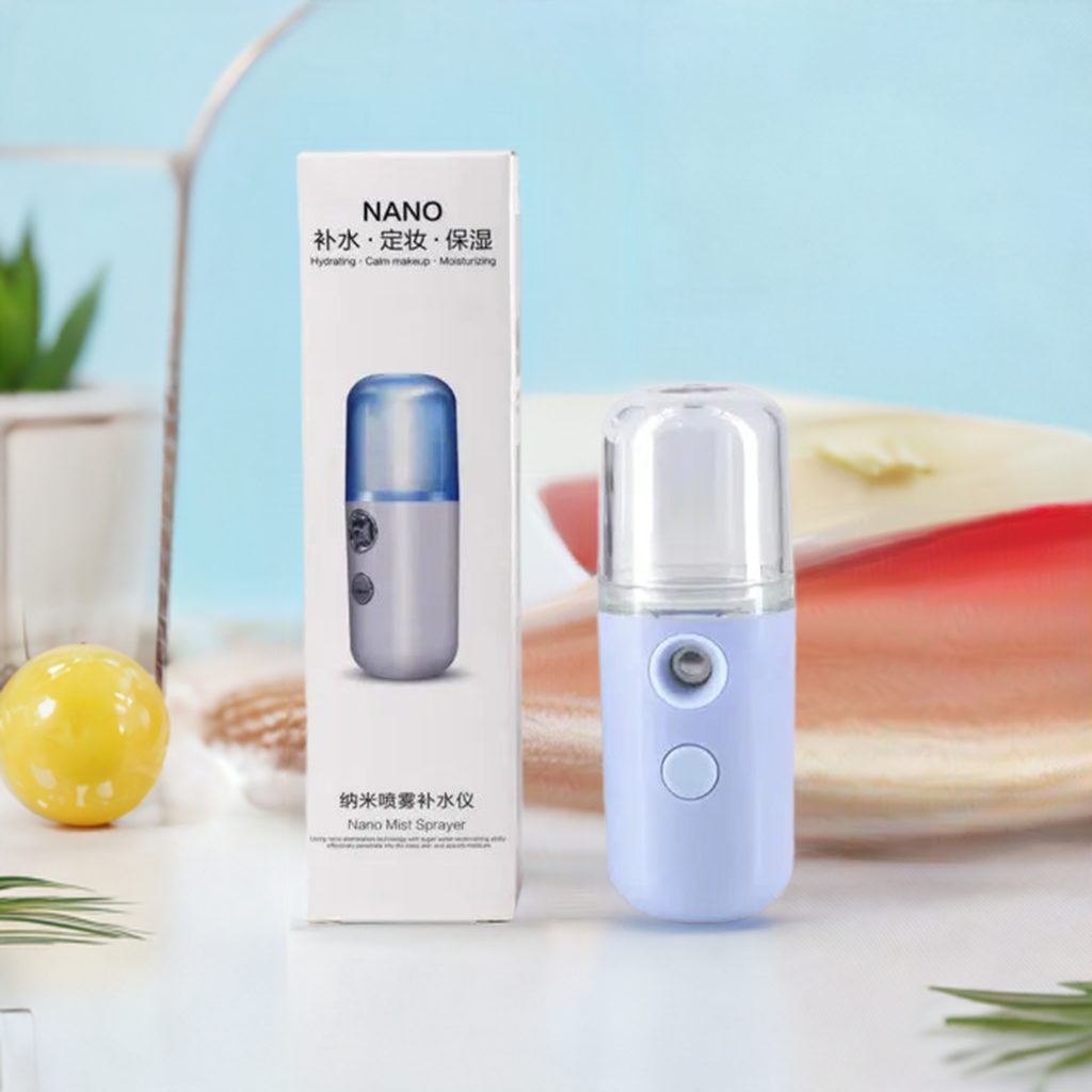 Instant Hydration Anywhere with Our Mini Facial Humidifier