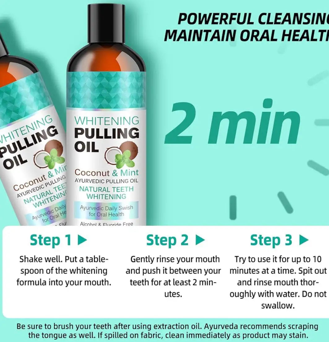 Powerful cleaning, maintain oral health