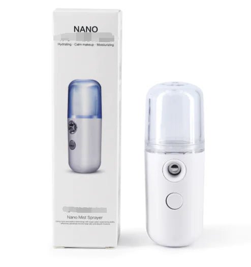 Instant Hydration Anywhere with Our Mini Facial Humidifier